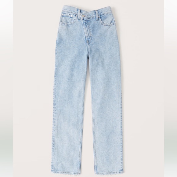 Abercrombie & Fitch Denim - ABERCROMBIE 90s straight ultra high rise jean